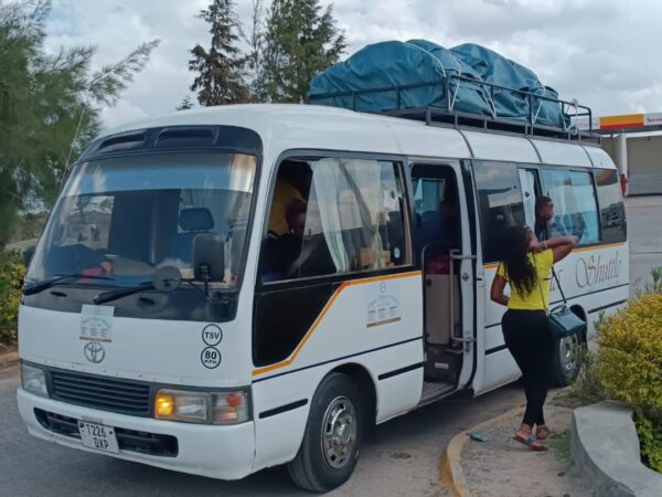 Coaster Bus Shuttle Transportation East Africa